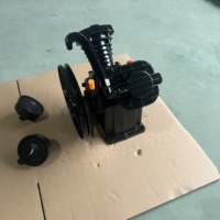 Tête de compresseur d'air Seasummer V2065 3HP, type V, double cylindre, pompe à air à piston, ensemble de pompe nue pour remplacement
