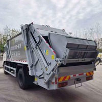 Camiones de Recolección de Basura Dongfeng de 12 Toneladas con Compactador de Residuos y Carga Trasera, Precio en China