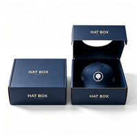 Cajas de Envío Personalizadas, Empaque de Cartón Ecológico para Marcas de Sombreros con Logotipo Personalizado e Inserto Protector
