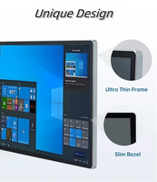 Ordinateur tout-en-un avec écran tactile G+G, système d'exploitation Windows, processeur Intel de 4e/6e/8e/10e/11e/12e/13e génération I3/i5/i7, 8+256 Go ou 16+512 Go en option