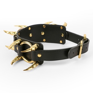 Collar de Cuero PU Ajustable con Púas, Estilo Nuevo, Venta al Por Mayor, Regalo de Halloween - Product Image 6