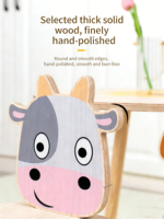 Ensemble de bureau et chaise en bois pour enfants avec rangement pour jouets et table d'écriture, pour les enfants de 14 ans et plus, unisexe, orange