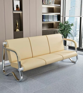 Silla Metálica de Diseño Moderno y Sencillo para Hospital, Aeropuerto, Sala de Espera, Clínica, Banco, Salón de Belleza, Hotel, Barbería, Precio al por Mayor - Product Image 4
