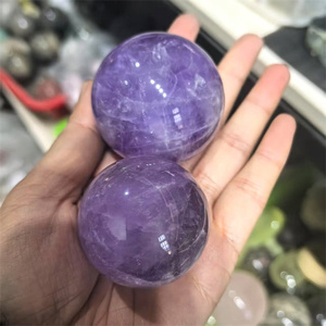 Commercio all'ingrosso <span class=keywords><strong>di</strong></span> pietre naturali <span class=keywords><strong>di</strong></span> ametista sfera <span class=keywords><strong>di</strong></span> pietre gemma fantasia pietre curative <span class=keywords><strong>di</strong></span> ametista sfera <span class=keywords><strong>di</strong></span> cristallo sfera per la vendita - Product Image 4