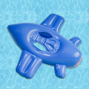 Bouée gonflable pour enfants en forme d'<span class=keywords><strong>avion</strong></span>, avec volant et siège pour tout-petits, idéale pour les jeux aquatiques estivaux en <span class=keywords><strong>piscine</strong></span> – Offre spéciale ! - Product Image 5