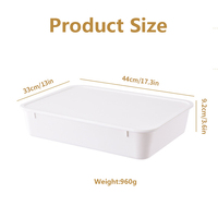 Boîtes empilables professionnelles en plastique pour la fermentation du pain, plateaux de levage pour pâte à pizza avec couvercles pour la cuisson et le stockage alimentaire