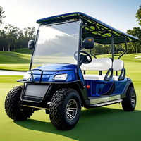 Voiturettes de golf électriques 4WD haute performance chinoises 2-6 places Buggy voitures vente rue juridique batterie au Lithium importation chariot de golf levé