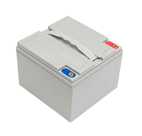 Boîtier de batterie au lithium vide en plastique ABS gris, moulage par injection, ES12-22, 12v 22ah, véhicule électrique, lithium Lifepo4
