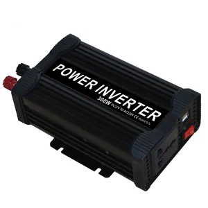 Hanfong Factory Wholesale 300W Power Inverter Dc 24V To Ac 220V Pure Copper Terminal Car Converter For Road Trip /Camping