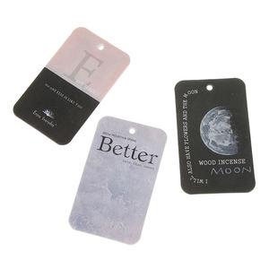 Ambientador de aire perfumado para coche, tarjeta de papel con logotipo personalizado colgante de larga duración, muestra gratuita de uso diario - Product Image 5