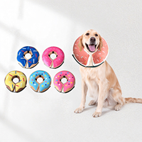Collier de récupération gonflable pour animaux de compagnie de haute qualité, en PVC souple, anti-griffures, pour la cicatrisation des plaies chez les chiens