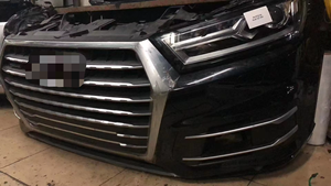 Conjunto de Parachoques Delantero Compatible con Audi Q7 40 TFSI, <span class=keywords><strong>45</strong></span> TFSI, <span class=keywords><strong>E</strong></span>-<span class=keywords><strong>tron</strong></span> Hybrid y SQ7, Modelos 2016-2019 - Product Image 3