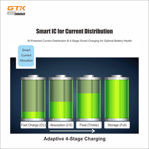 Cargador de batería universal de 12V 1-3A, pantalla de progreso, protector de seguridad, adaptador de corriente CC portátil para coche, patinete eléctrico - Product Image 5