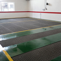 Plateforme de sol industrielle légère, couleur personnalisée, antidérapante, en fibre de verre (FRP/GRP), grille moulée, fournie directement par l'usine