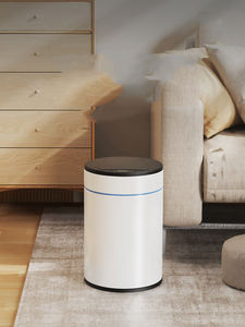 פח אשפה נירוסטה חכם 3l 6l 12l 12l אוטומטי חיישן מגע פדלים - Product Image 3