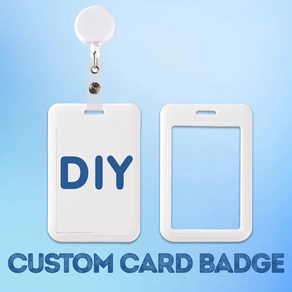 CUSTOM Lovely Cartoon Card Case Cover Campus Plastic Anti-Lost Phone Neck Lanyards Promotional Satin Card Holder Accessories Image 4
