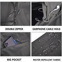 HAN WILD veste légère vestes tactiques hommes imperméable respirant Bomber vestes décontracté