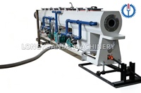 Ligne de production de tuyaux en CPVC, UPVC, PVC de 50-200 mm avec composants essentiels : vis, moteur, boîte de vitesses