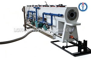 <span class=keywords><strong>Línea</strong></span> de Producción de Tuberías de PVC, CPVC y UPVC de 50-200 mm, Máquina de Extrusión con Componentes Principales: Tornillo, Motor y Caja de Cambios - Product Image 4