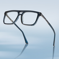 Lunettes de protection contre la lumière bleue classiques personnalisables en gros, montures de lunettes tendance et populaires de style Ins
