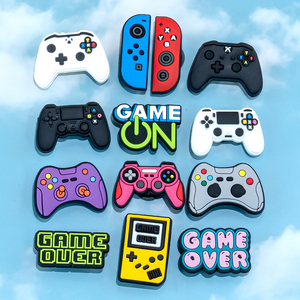 Nouvelle Arrivé<span class=keywords><strong>e</strong></span> Design Populaire Rétro Années 80 Vibes Gamer Forme 2D Cool Breloques de Chaussures Gamer Ensemble Blocs <span class=keywords><strong>Tetris</strong></span> Décorations de Chaussures pour la Vente en Gros - Product Image 4