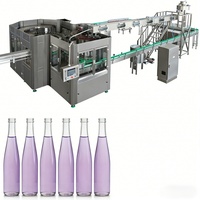 Ligne de remplissage automatique pour l'embouteillage d'eau, de jus et de boissons, machine de remplissage industrielle