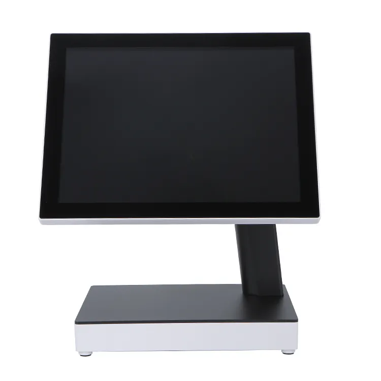 Flat Capacitieve Touchscreen Android Pos Terminal Alles In Een Pos Systeem Windows Met Klantendisplay