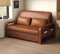 Sofá Cama Plegable Multifuncional para el Hogar, Cama Individual Retráctil de Doble Uso, Plegable, de Metal Suave, Estilo Japonés, con Almacenamiento
