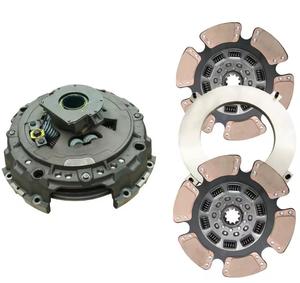 Kit de Embrague de Doble Disco de Ajuste Manual de <span class=keywords><strong>15</strong></span> 1/2 Pulgadas para Camión Pesado Americano 108391-93 208925 380 mm - Product Image 1