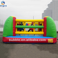 Arène de boxe gonflable durable de ring de boxe de location commerciale de haute résistance