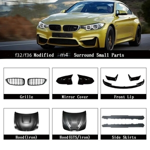 Kit Carrozzeria M di Alta Qualità per <span class=keywords><strong>BMW</strong></span> Serie 4 14-17 F32 <span class=keywords><strong>F36</strong></span> Modificato a M4 Paraurti Anteriore Paraurti Posteriore Minigonne Laterali Griglia Cofano e Parafango F32 - Product Image 3