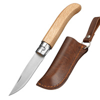 Groothandel Houten Handvat Edc Utility Huishoudelijke Outdoor Vouwmes Camping Tactische Survival Pocket Messen
