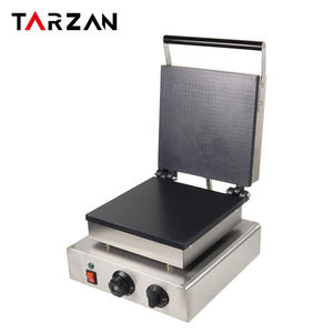 <span class=keywords><strong>Fonte</strong></span> antiadhésive épaissie commerciale chauffant uniformément la plaque Machine à crêpes électrique gaufre carrée crêpière - Product Image 3