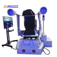 9D réalité virtuelle simulateur de voiture de course VR Machine de jeu Console de jeu vidéo à pièces système d'amusement tension 220V