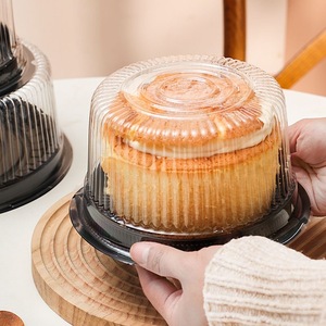<span class=keywords><strong>Prix</strong></span> Exceptionnel – Boîte <span class=keywords><strong>à</strong></span> Gâteau Écologique en Plastique PET Jetable pour Mariage, <span class=keywords><strong>Sushi</strong></span>, Salade, Sucre et Stockage Alimentaire - Product Image 2