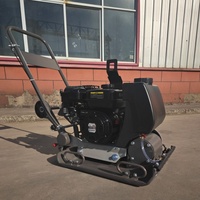 Compacteur à plaque vibrante haute performance Honda C100 à moteur essence, 5,5-7 CV, pour travaux routiers