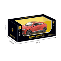 Voiture télécommandée Lamborghini Urus RC sous licence officielle, modèle sportif à l'échelle 1:24, 2,4 GHz, jouet pour enfants