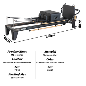 Lit de Pilates de jambe haute de studio commercial - Product Image 6