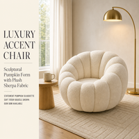 Fauteuil de salon en tissu de laine Teddy nordique, canapé d'appoint luxueux à un siège, fauteuil inclinable
