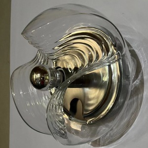 Lampe murale en verre vintage Bauhaus pour chambre à coucher, couloir, balcon, entrée - Product Image 3