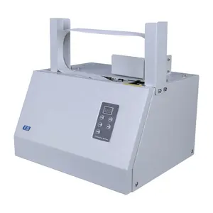 JB-208 Automatic Banknote Banding Money Wrapping Machine Heat Sealing Small Strapping Machine Automatic Band Wrapper Machine CE