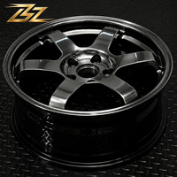 Jantes forgées Roc Custom Chrome 57DR 15 18 pouces 6 branches 4x100 5x114.3 pour Subaru BRZ Nissan 350Z 370Z MX-5