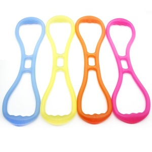 Personalizzato multi colore per il <span class=keywords><strong>fitness</strong></span> stretch strap silicone yoga workout formazione loop fasce per la forza delle <span class=keywords><strong>gambe</strong></span> fasce di resistenza - Product Image 6