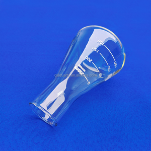 Frasco Erlenmeyer de Vidrio Borosilicato GLS-<span class=keywords><strong>K</strong></span> de 500 ml y 1000 ml, Fondo Plano, Calidad Premium para Laboratorio - Product Image 3
