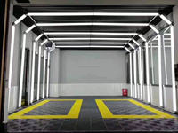 Tunnel lumineux LED personnalisé pour le detailing automobile avec installation en une seule étape pour les lumières de detailing et de polissage automobile