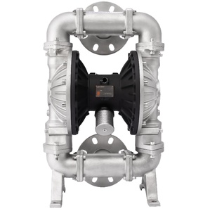 QBY3-80P Manufacturer Diaphragm Pneumatic <b>Pump</b> Low OEM 304 Stainless Steel Industrial Air <b>Pump</b> Semi-Automatic Control - Product Image 2