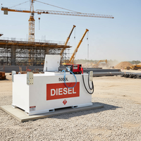 Celles de stockage de carburant diesel à double paroi SUMAC – Station mobile de ravitaillement en essence pour l'approvisionnement en carburant des flottes de générateurs, des mines et des chantiers de construction