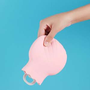 Silicona de calentamiento de microondas personalizada, calentador de manos de bolsa de agua caliente con cubierta tejida/ - Product Image 3