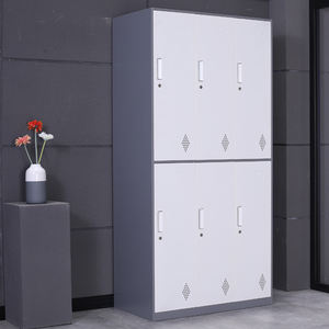 Haute qualité <span class=keywords><strong>9</strong></span> portes compartiment métal <span class=keywords><strong>casier</strong></span> garde-robe personnel Gym école armoire de rangement en acier pour vestiaire - Product Image 1