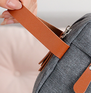 BESTELLA Brand Fashion Men's Travel <strong>Wash</strong> <strong>Bag</strong> Wholesale High Quantity Solid Color Custom Logo Oxford Makeup <strong>Bag</strong> Two <strong>Compartments</strong> - Product Image 4